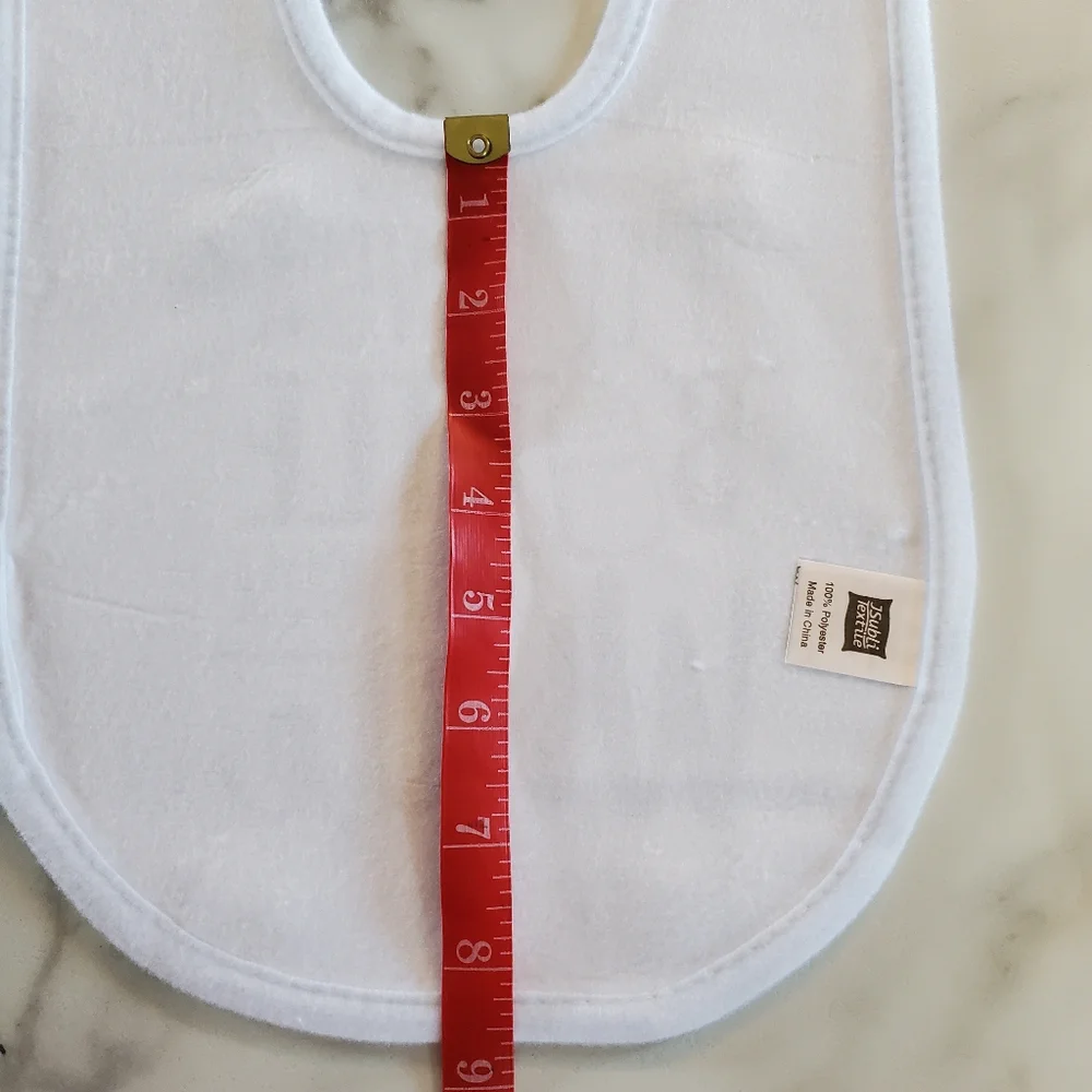 Funny Baby Bib DID 9 MONTHS ON THE INSIDE